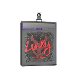 Sticker Slab | Lucky (Foil) | Austin 2025