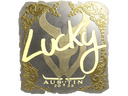 Sticker | Lucky (Gold) | Austin 2025