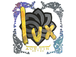 Sticker | lux (Holo) | Austin 2025