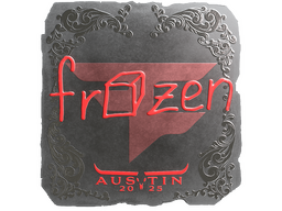 Sticker | frozen (Foil) | Austin 2025