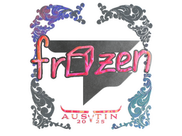 Sticker | frozen (Holo) | Austin 2025