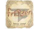 Sticker | frozen | Austin 2025