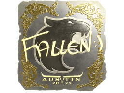 Sticker | FalleN (Gold) | Austin 2025