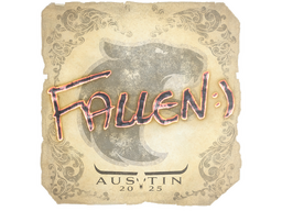 Sticker | FalleN | Austin 2025
