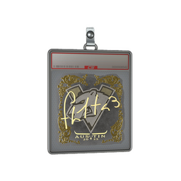 Sticker Slab | FL1T (Gold) | Austin 2025
