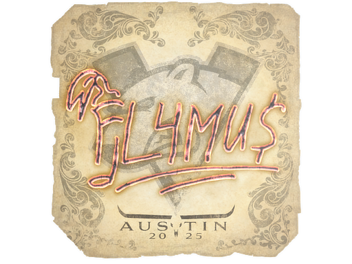 Sticker | FL4MUS | Austin 2025