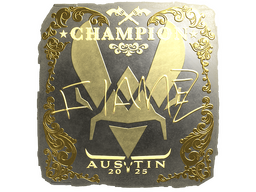Sticker | FlameZ (Gold, Champion) | Austin 2025
