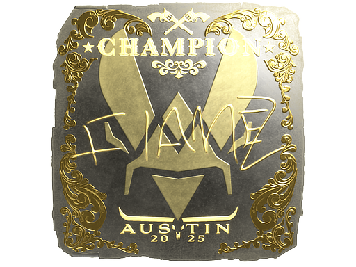 Sticker | FlameZ (Gold, Champion) | Austin 2025