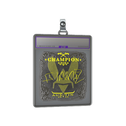 Sticker Slab | FlameZ (Foil, Champion) | Austin 2025