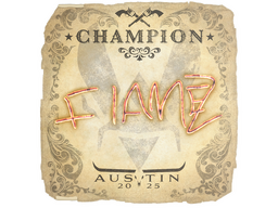 Sticker | FlameZ (Champion) | Austin 2025