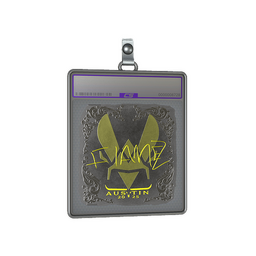 Sticker Slab | FlameZ (Foil) | Austin 2025