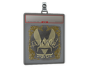 Sticker Slab | FlameZ (Gold) | Austin 2025