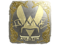 Sticker | FlameZ (Gold) | Austin 2025