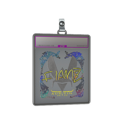 Sticker Slab | FlameZ (Holo) | Austin 2025