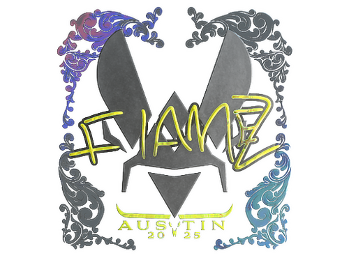 Autocolante | FlameZ (Holo) | Austin 2025
