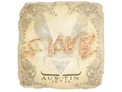 Aufkleber | flameZ | Austin 2025