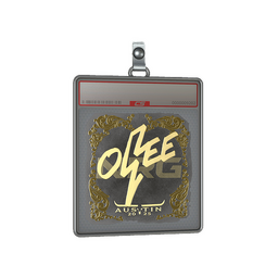 Sticker Slab | oSee (Gold) | Austin 2025