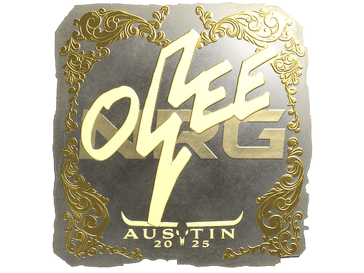 Sticker | oSee (Gold) | Austin 2025