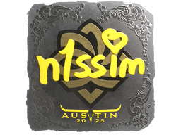 Sticker | n1ssim (Foil) | Austin 2025