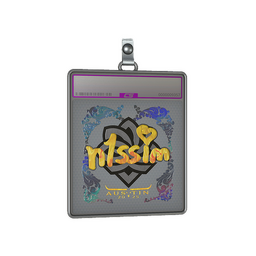 Sticker Slab | n1ssim (Holo) | Austin 2025