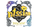Sticker | n1ssim (Holo) | Austin 2025