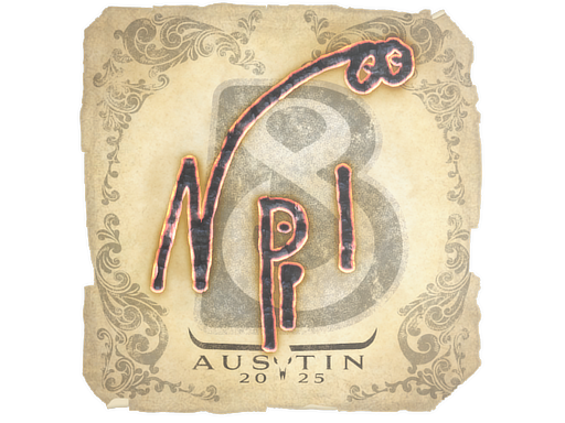 Sticker | npl | Austin 2025