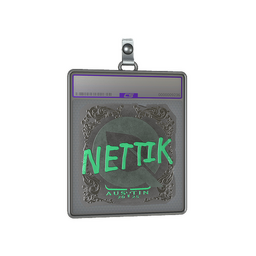 Sticker Slab | nettik (Foil) | Austin 2025