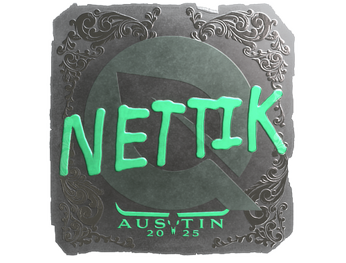 Naklejka | nettik (foliowana) | Austin 2025