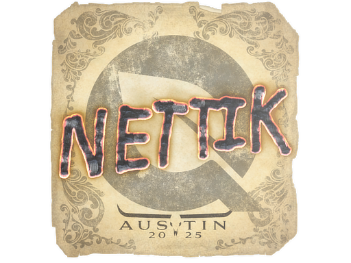 Sticker | nettik | Austin 2025