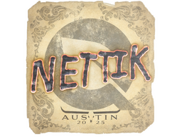 Sticker | nettik | Austin 2025