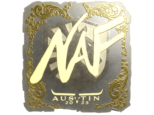 Sticker | NAF (Gold) | Austin 2025