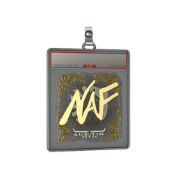 Sticker Slab | NAF (Gold) | Austin 2025