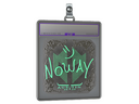 Sticker Slab | noway (Foil) | Austin 2025
