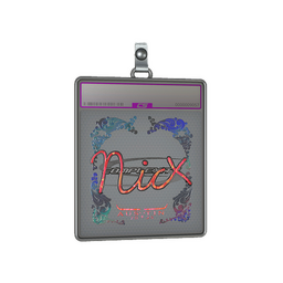 Sticker Slab | nicx (Holo) | Austin 2025