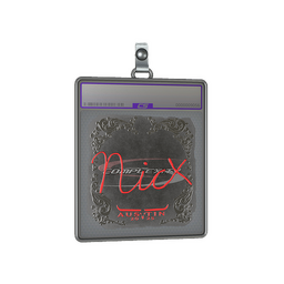 Sticker Slab | nicx (Foil) | Austin 2025