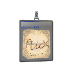 Sticker Slab | nicx | Austin 2025