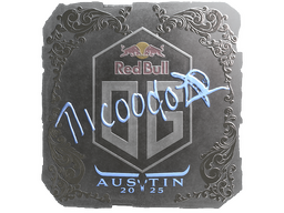 Sticker | nicoodoz (Foil) | Austin 2025