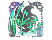 Наклейка | NiKo (голографическая) | Остин-2025