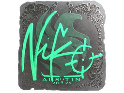 Sticker | NiKo (Foil) | Austin 2025