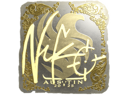 Sticker | NiKo (Gold) | Austin 2025