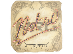 Sticker | nitr0 | Austin 2025