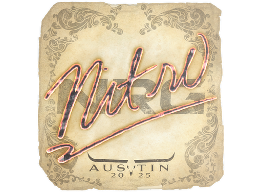 Sticker | nitr0 | Austin 2025