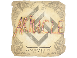 Sticker | Ariucle | Austin 2025