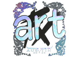 Sticker | arT (Holo) | Austin 2025