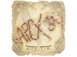 Sticker | apEX | Austin 2025