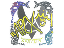Sticker | apEX (Holo) | Austin 2025