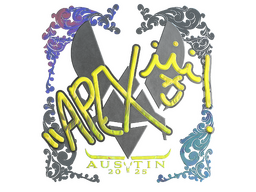 Sticker | apEX (Holo) | Austin 2025