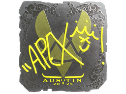 Sticker | apEX (Foil) | Austin 2025