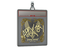 Sticker Slab | apEX (Gold) | Austin 2025