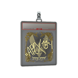 Sticker Slab | apEX (Gold) | Austin 2025